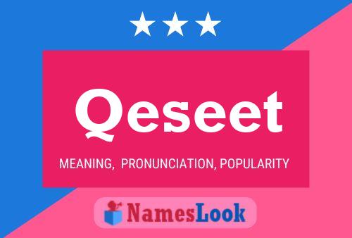 Qeseet Name Poster