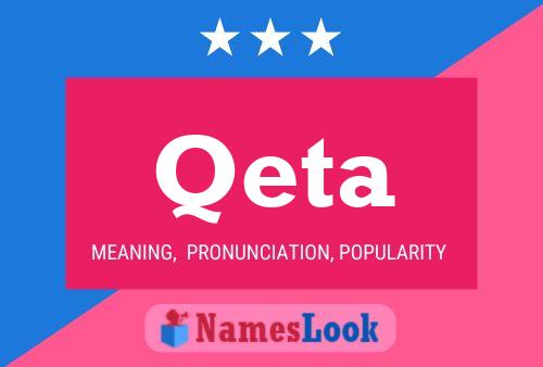 Qeta Name Poster