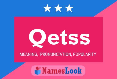 Qetss Name Poster