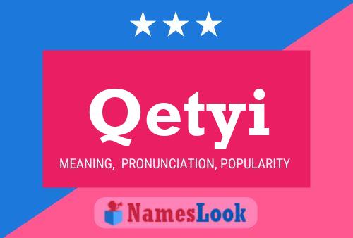 Qetyi Name Poster