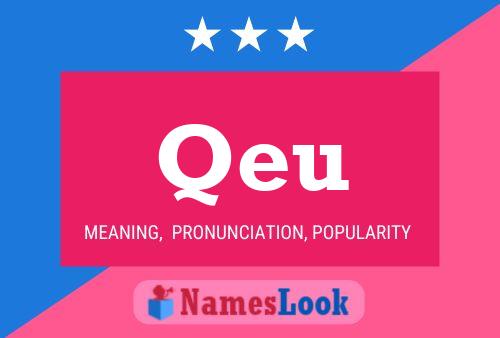 Qeu Name Poster