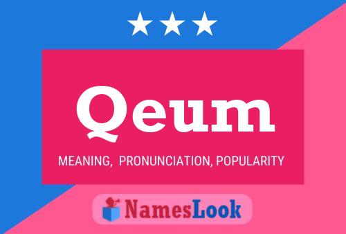 Qeum Name Poster