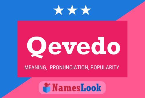 Qevedo Name Poster