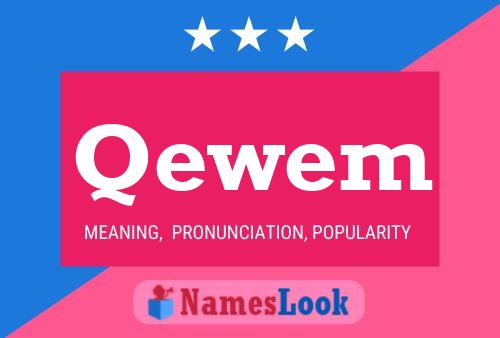 Qewem Name Poster