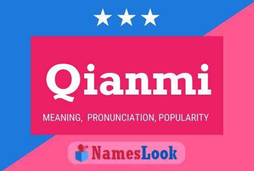 Qianmi Name Poster