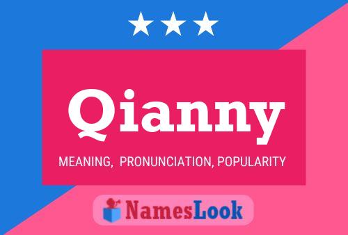 Qianny Name Poster