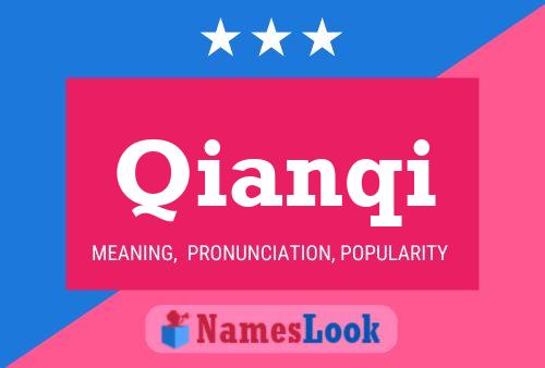 Qianqi Name Poster