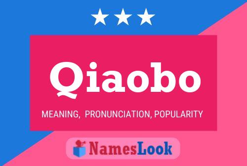 Qiaobo Name Poster