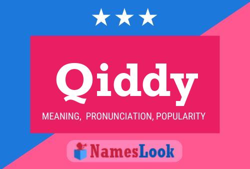 Qiddy Name Poster