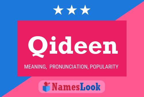 Qideen Name Poster