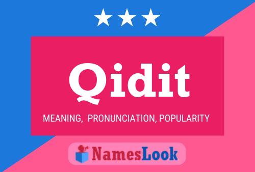 Qidit Name Poster