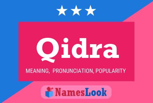 Qidra Name Poster