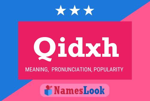 Qidxh Name Poster