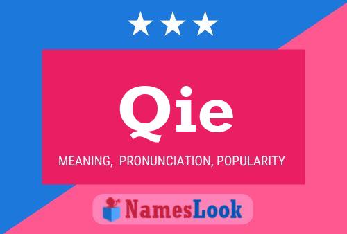 Qie Name Poster