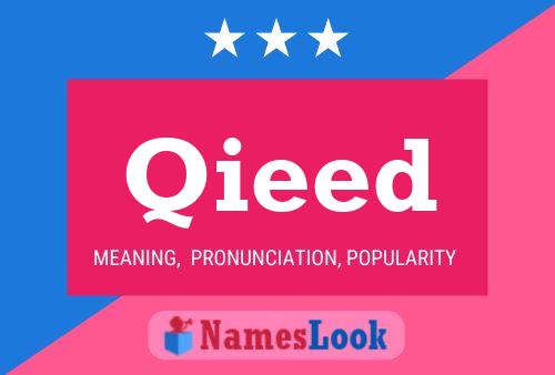 Qieed Name Poster