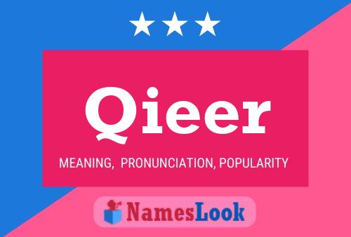 Qieer Name Poster