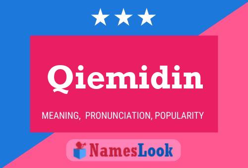 Qiemidin Name Poster