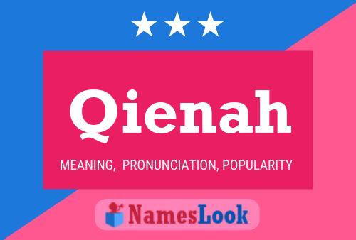 Qienah Name Poster