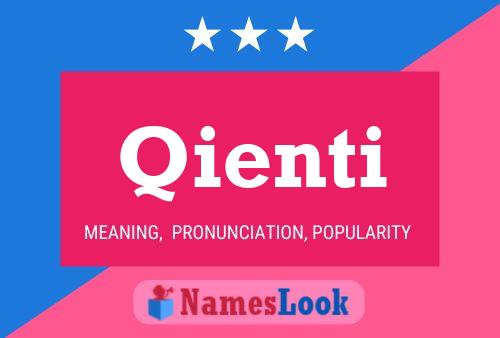 Qienti Name Poster