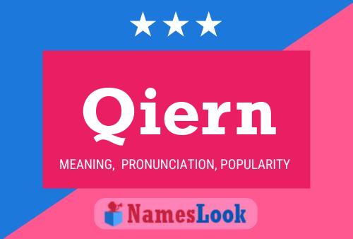 Qiern Name Poster