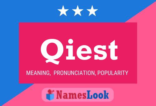 Qiest Name Poster