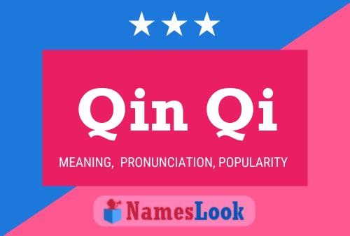 Qin Qi Name Poster