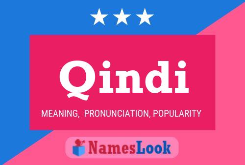 Qindi Name Poster