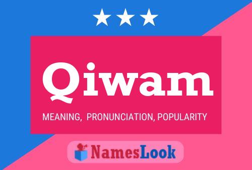 Qiwam Name Poster