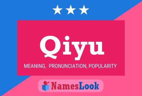 Qiyu Name Poster