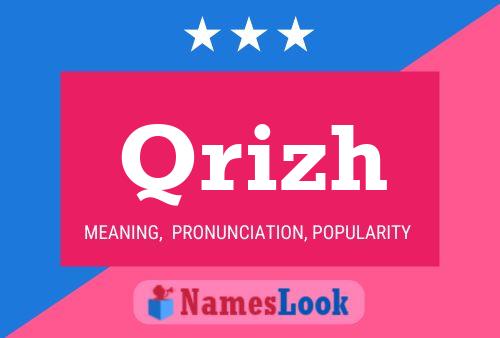 Qrizh Name Poster