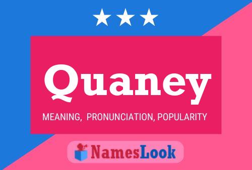 Quaney Name Poster