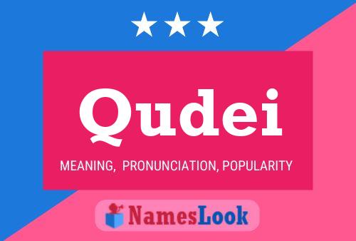 Qudei Name Poster