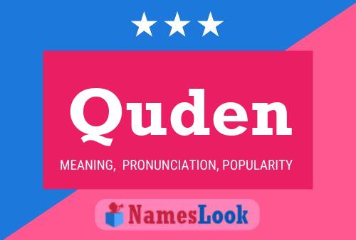 Quden Name Poster