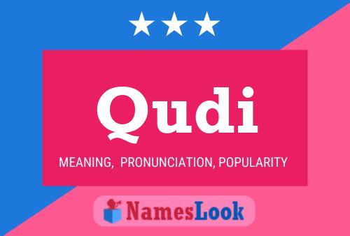 Qudi Name Poster