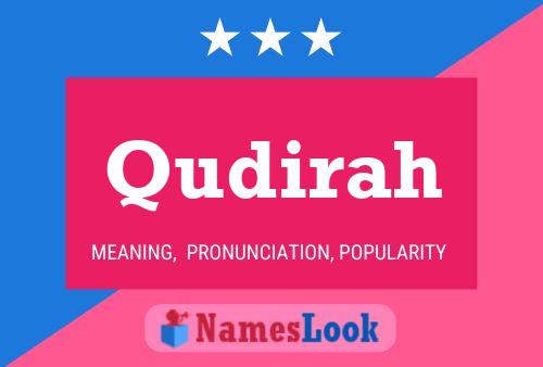 Qudirah Name Poster