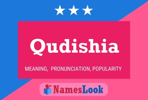 Qudishia Name Poster