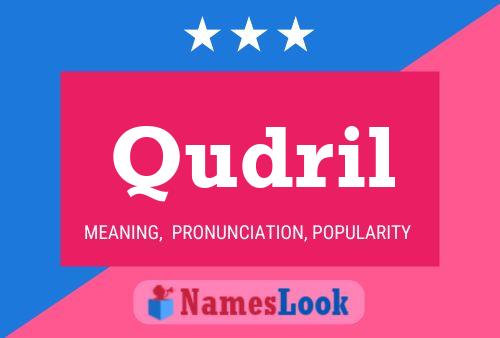 Qudril Name Poster