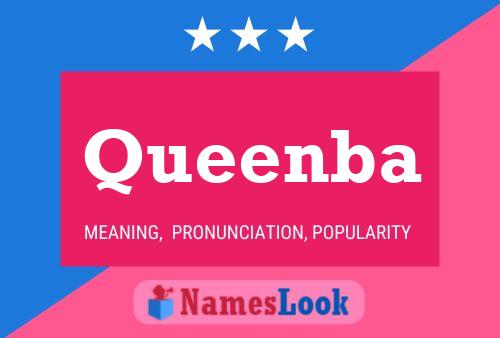 Queenba Name Poster