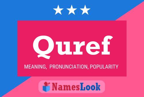 Quref Name Poster