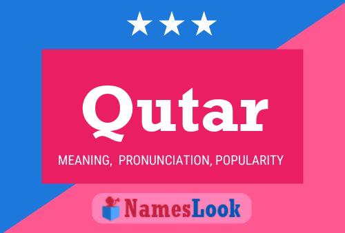 Qutar Name Poster