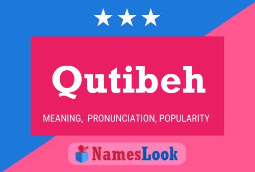 Qutibeh Name Poster