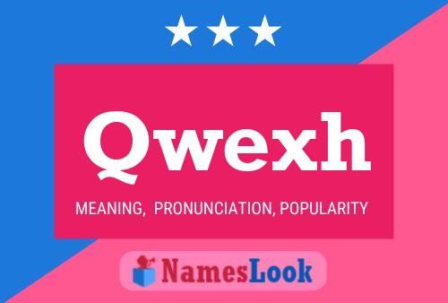 Qwexh Name Poster