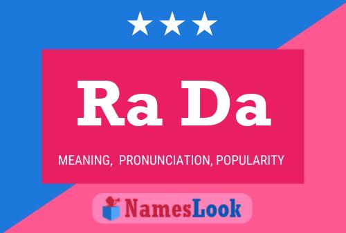 Ra Da Name Poster