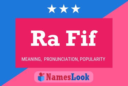 Ra Fif Name Poster