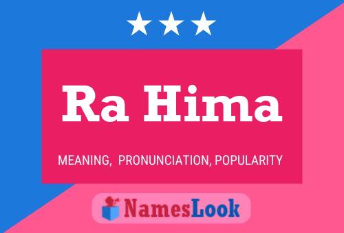 Ra Hima Name Poster