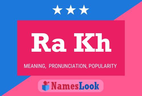 Ra Kh Name Poster