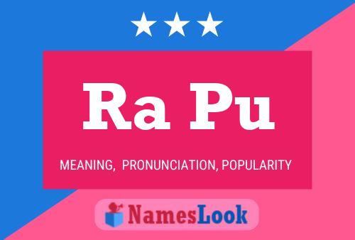 Ra Pu Name Poster