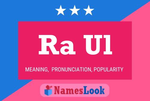 Ra Ul Name Poster