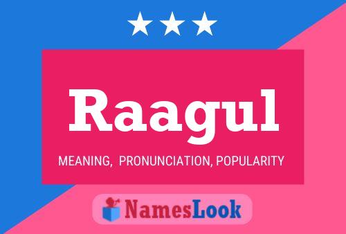 Raagul Name Poster