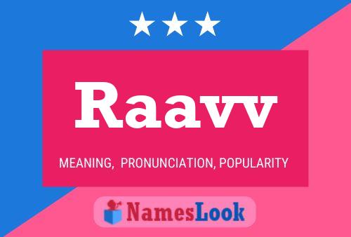 Raavv Name Poster